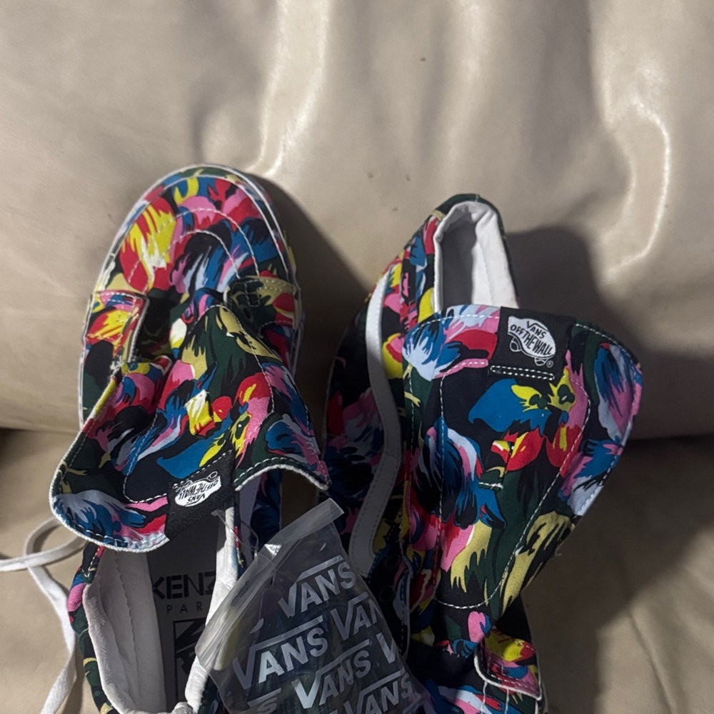 Vans “Kenzie” Multicolor High-Top Sneakers